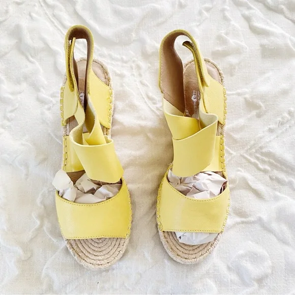 Eileen Fisher Willow Espadrille Wedge Sandal Size 8.5 New - Picture 4 of 7